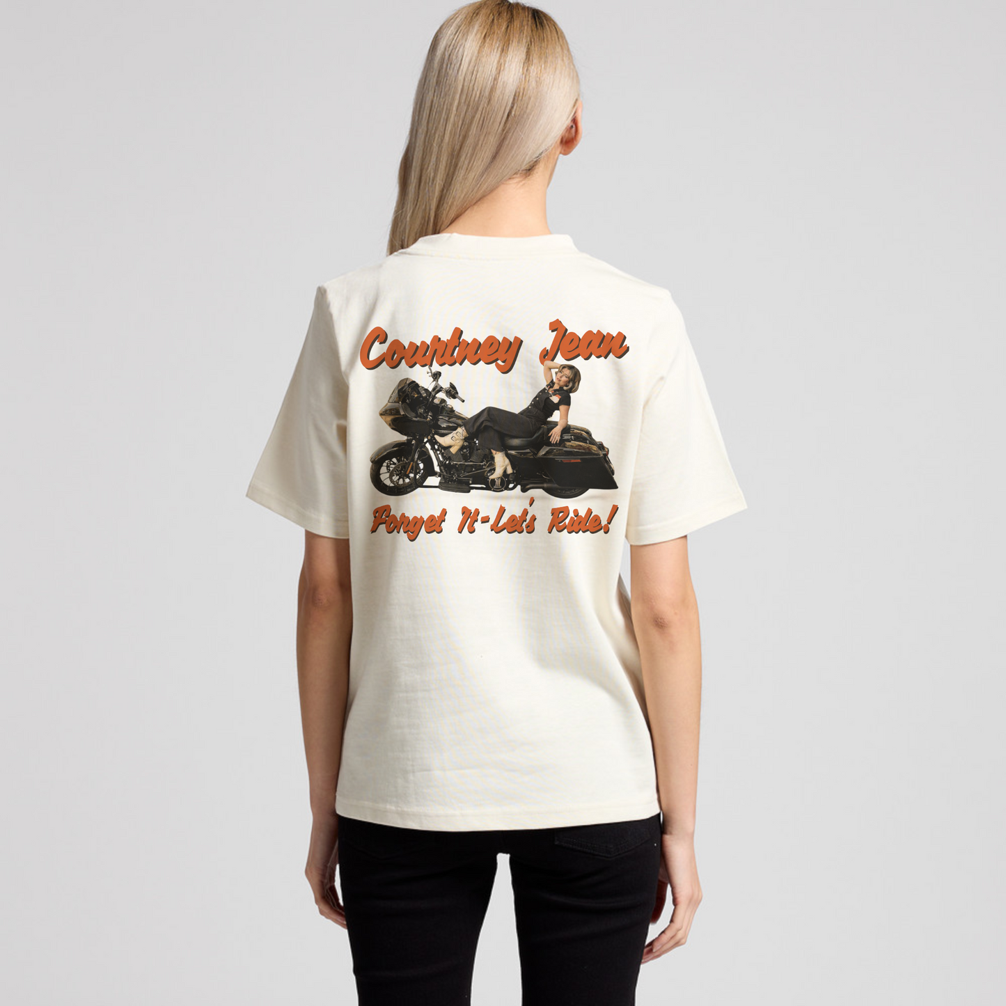 Courtney Jean - Forget It - Let's Ride Album Tee