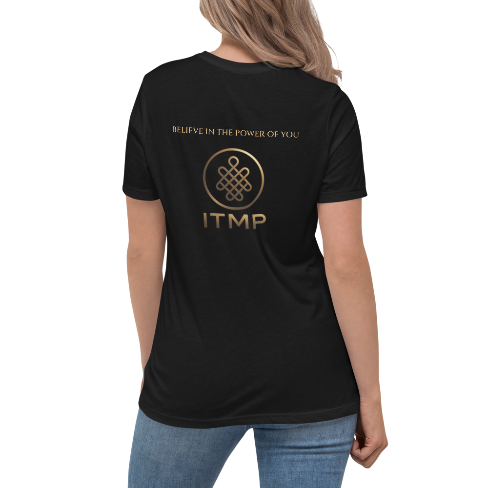 Apollo Vale Collection - Women's Relaxed T-Shirt in Black